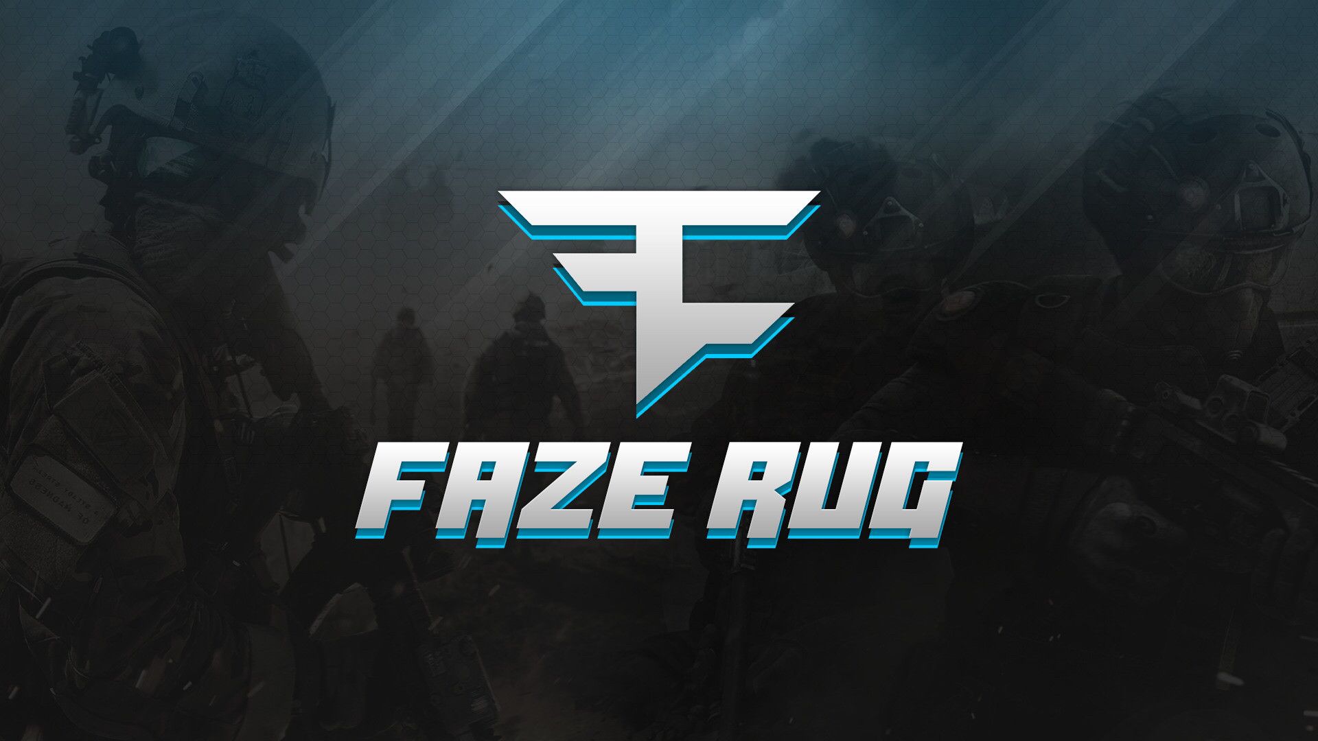 Logo FaZe Rug blu, 1920x1080 1080p, Laptop