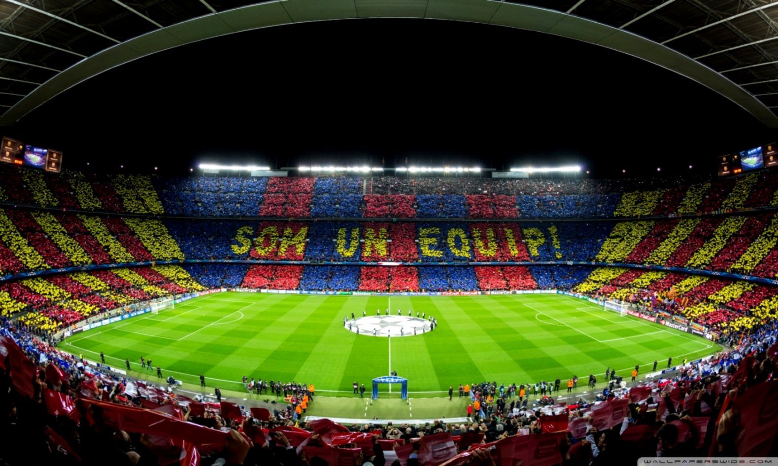 Stadio Camp Nou FC Barcelona, 1579x945 720p, Monitor Gaming