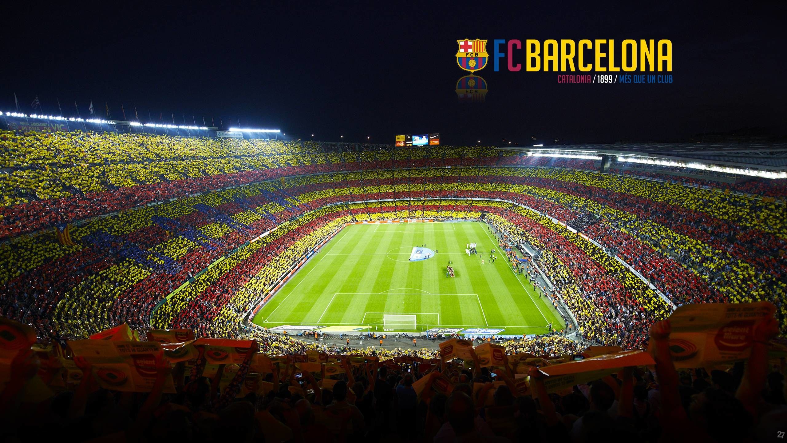 Stadio Camp Nou FC Barcelona, 2560x1440 QHD, PC
