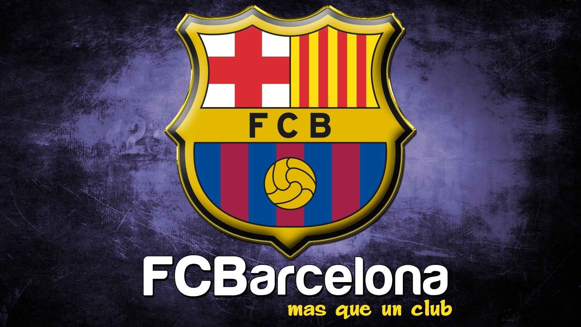 Logo FC Barcelona viola, 1920x1080 Full HD 1080p, PC