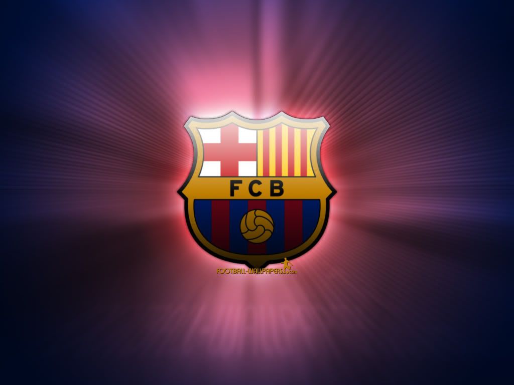 Logo FC Barcelona sfondo viola, 1024x768 HD, PC
