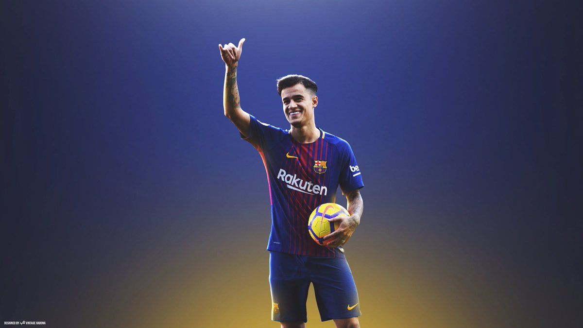 Philippe Coutinho FC Barcelona, 1200x675 HD, Desktop
