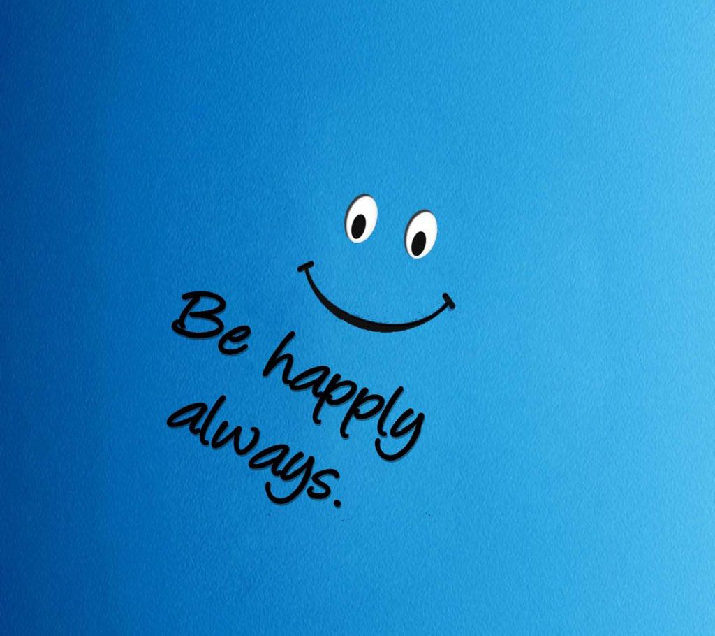 Scritta Happy Thoughts con palma, 1200x900 HD, PC