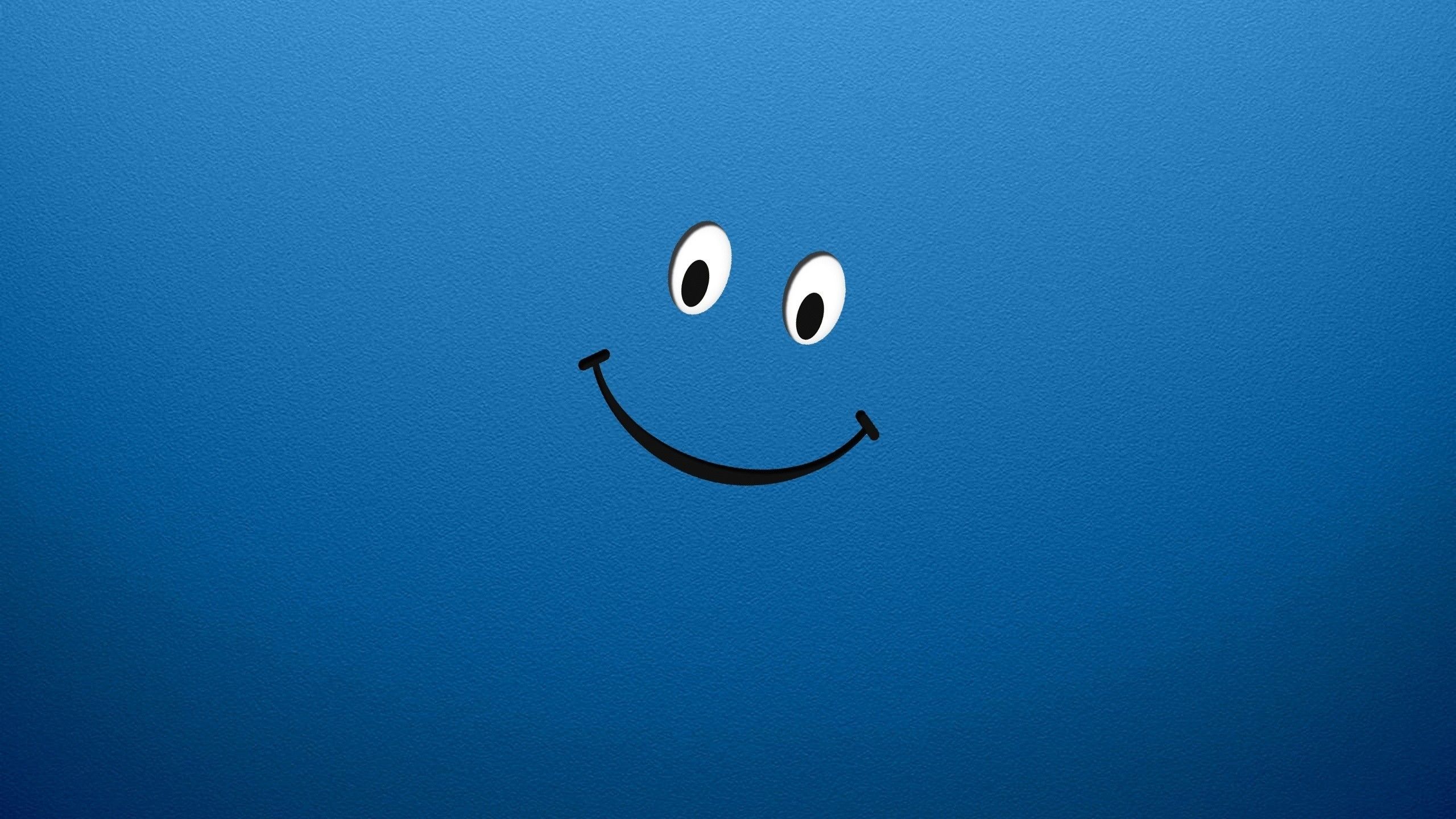 Emoji sorridente giallo tra tristi blu, 1280x800 HD, PC Desktop