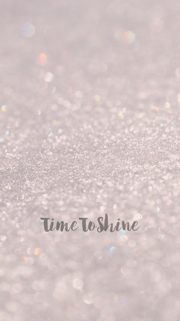 Citazione Time To Shine glitter, 736x1309 Verticale, Telefono