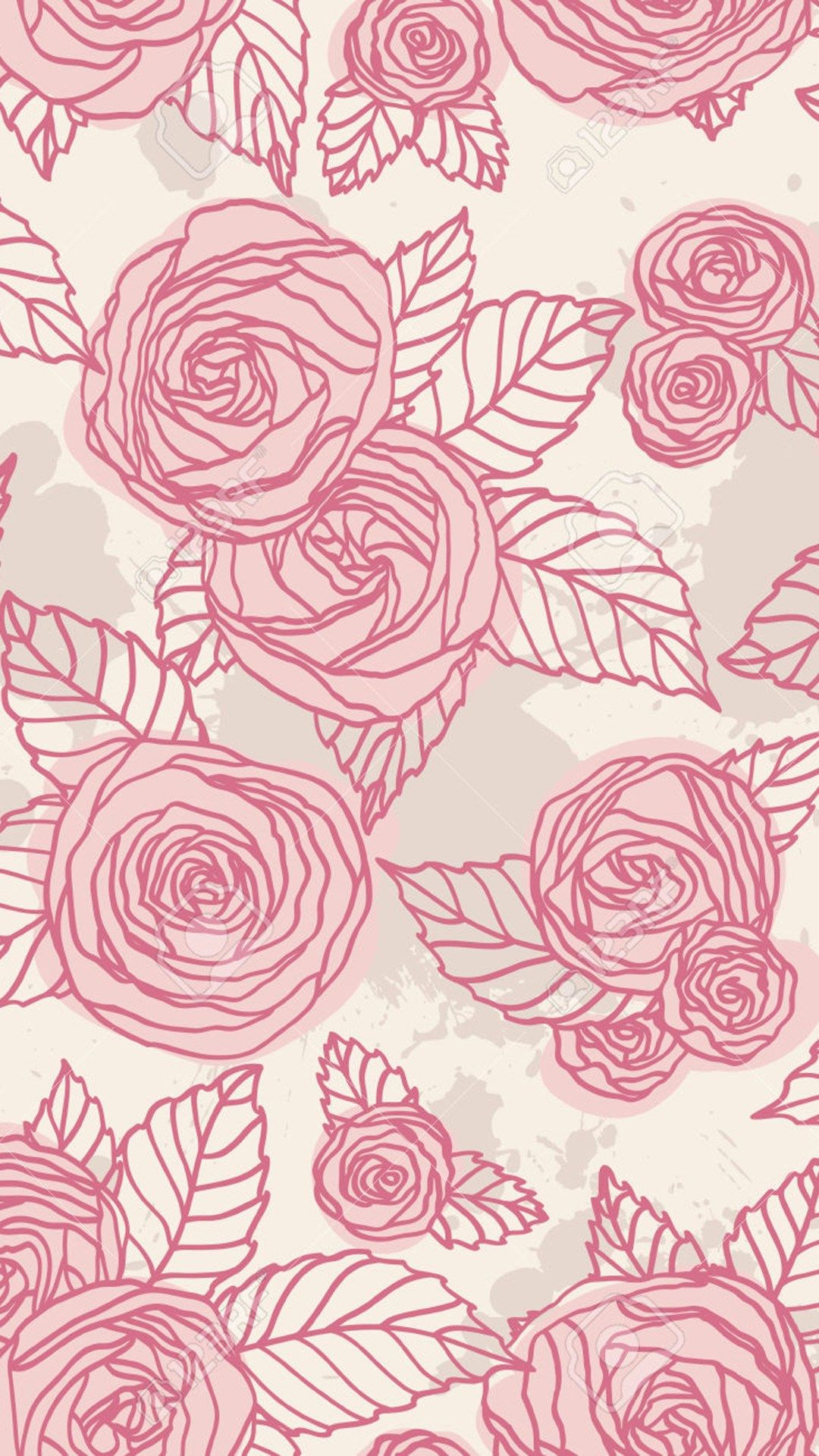 Fiori acquerello rosa e giallo, 1920x1080 Full HD, PC Desktop