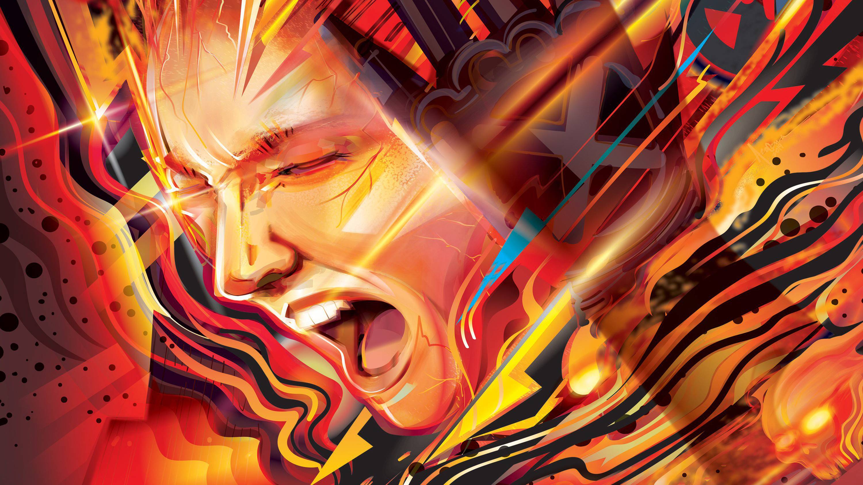Dark Phoenix donna in fiamme, 2560x1080 21:9, HP Laptop