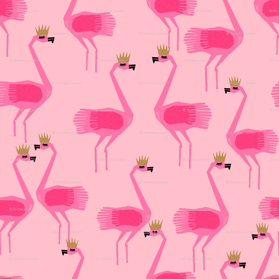 Fenicotteri rosa con corone, 900x900 HD, PC