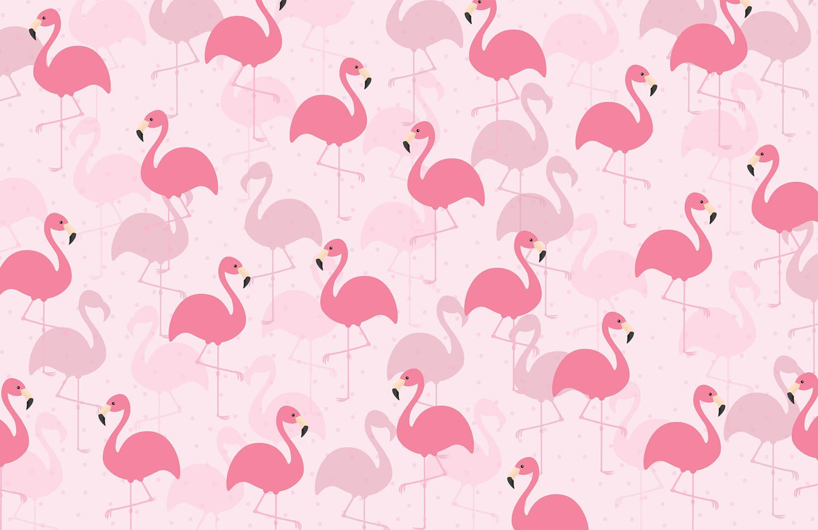 Tre fenicotteri rosa semplici, 736x1377 Full HD Verticale, Smartphone