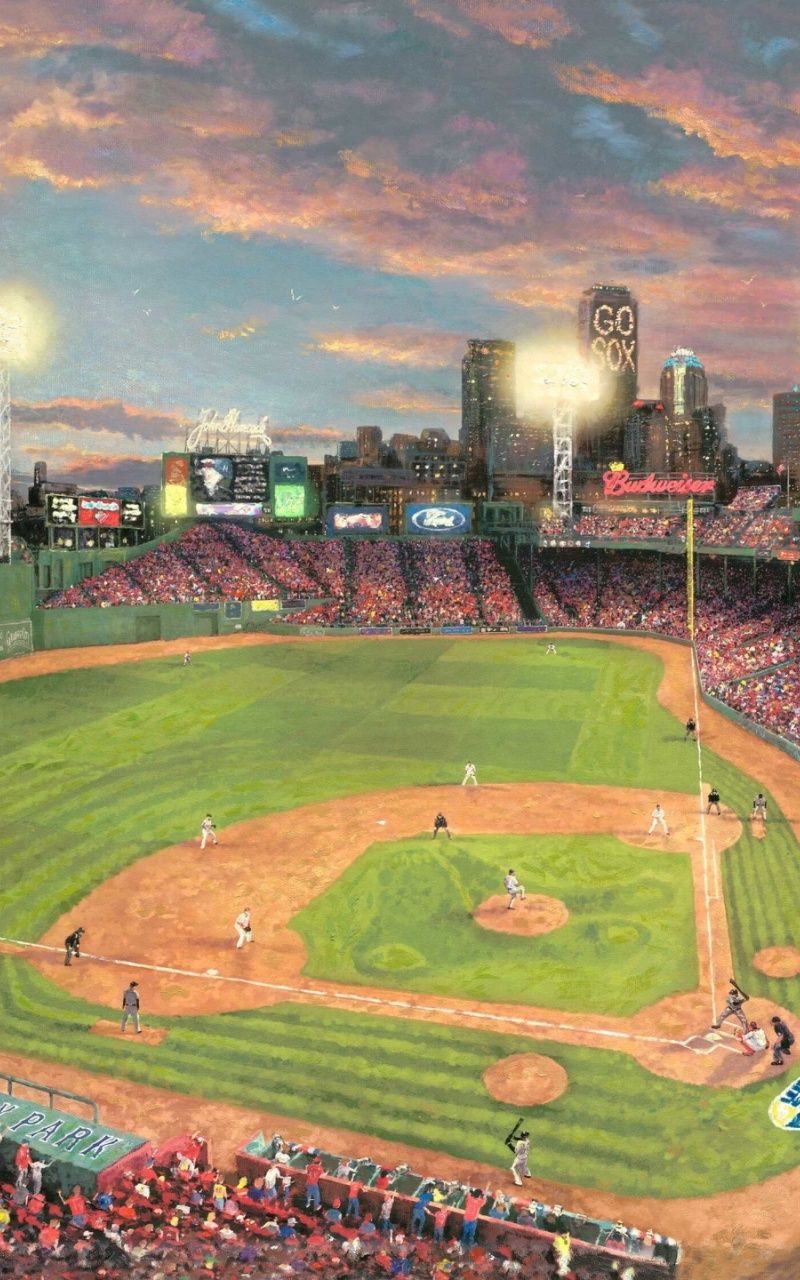 Fenway Park stadio baseball, 800x1280 Full HD Verticale, Smartphone