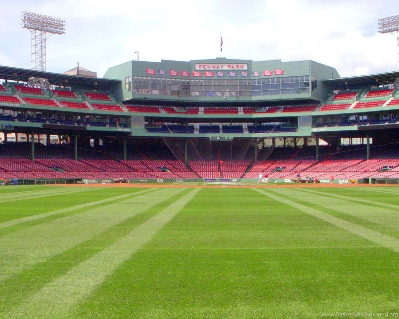 Fenway Park stadio baseball vuoto, 1280x1024 720p, Acer Nitro