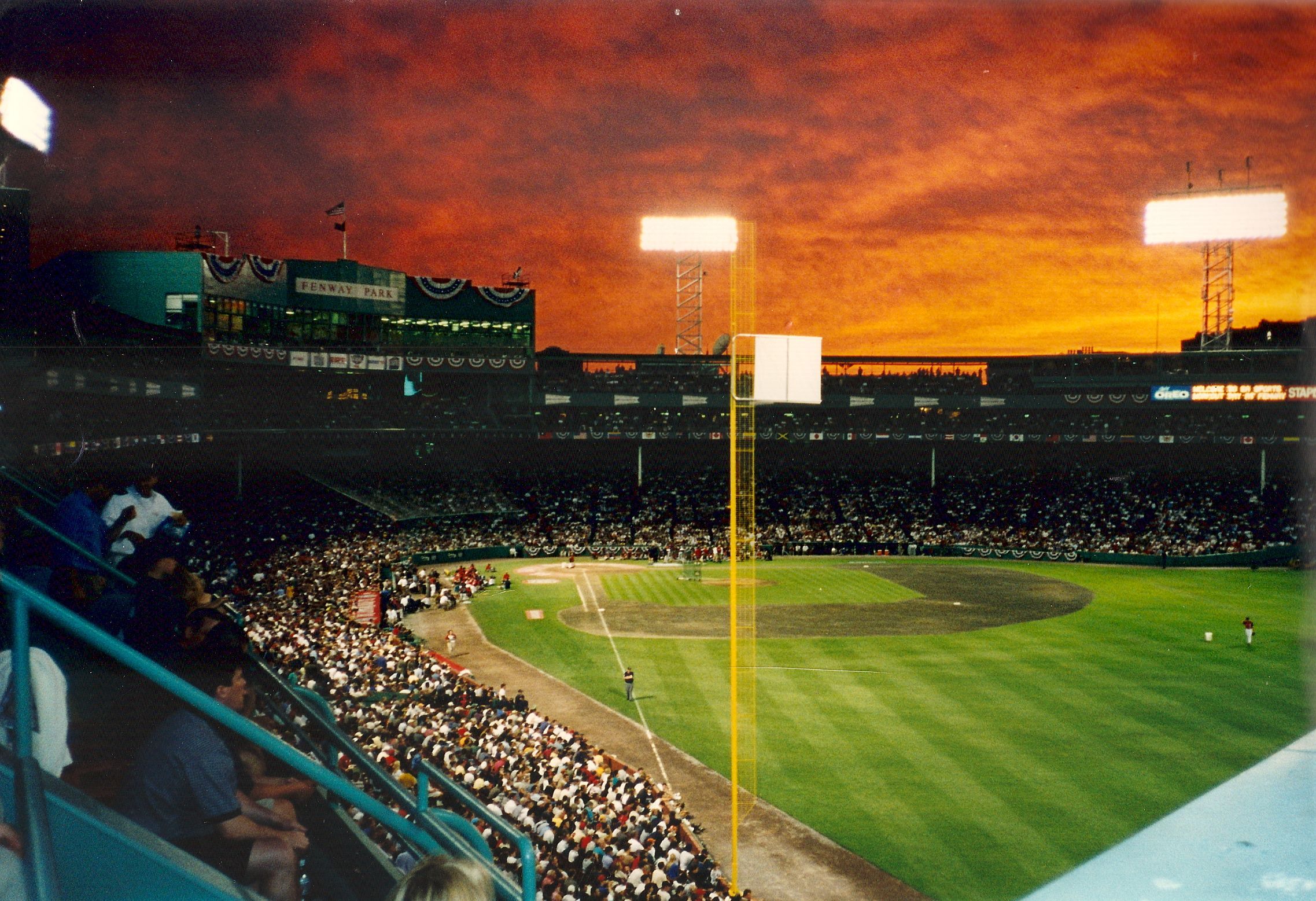Stadio baseball tramonto Fenway Park, 2275x1557 Hi-Res, PC
