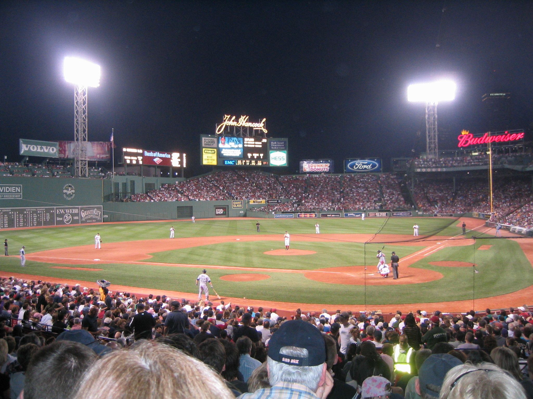Fenway Park stadio notturno baseball, 2048x1536 Hi-Res, Desktop
