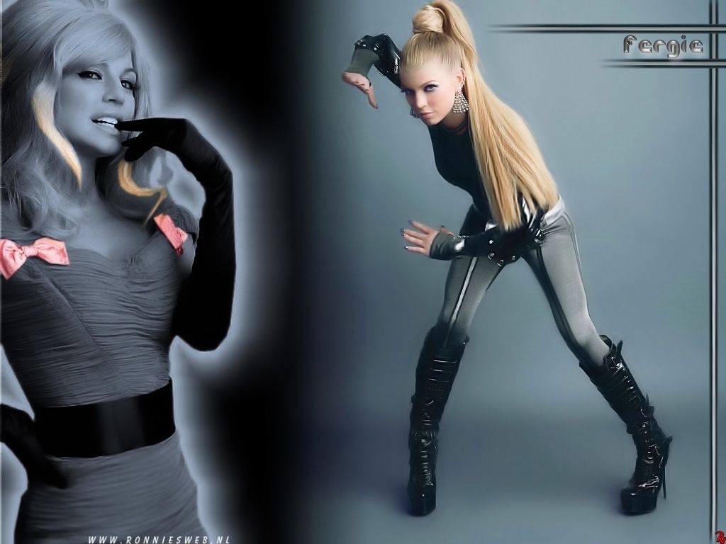 Fergie con cuffie verdi, 1920x1080 Full HD 1080p, Desktop