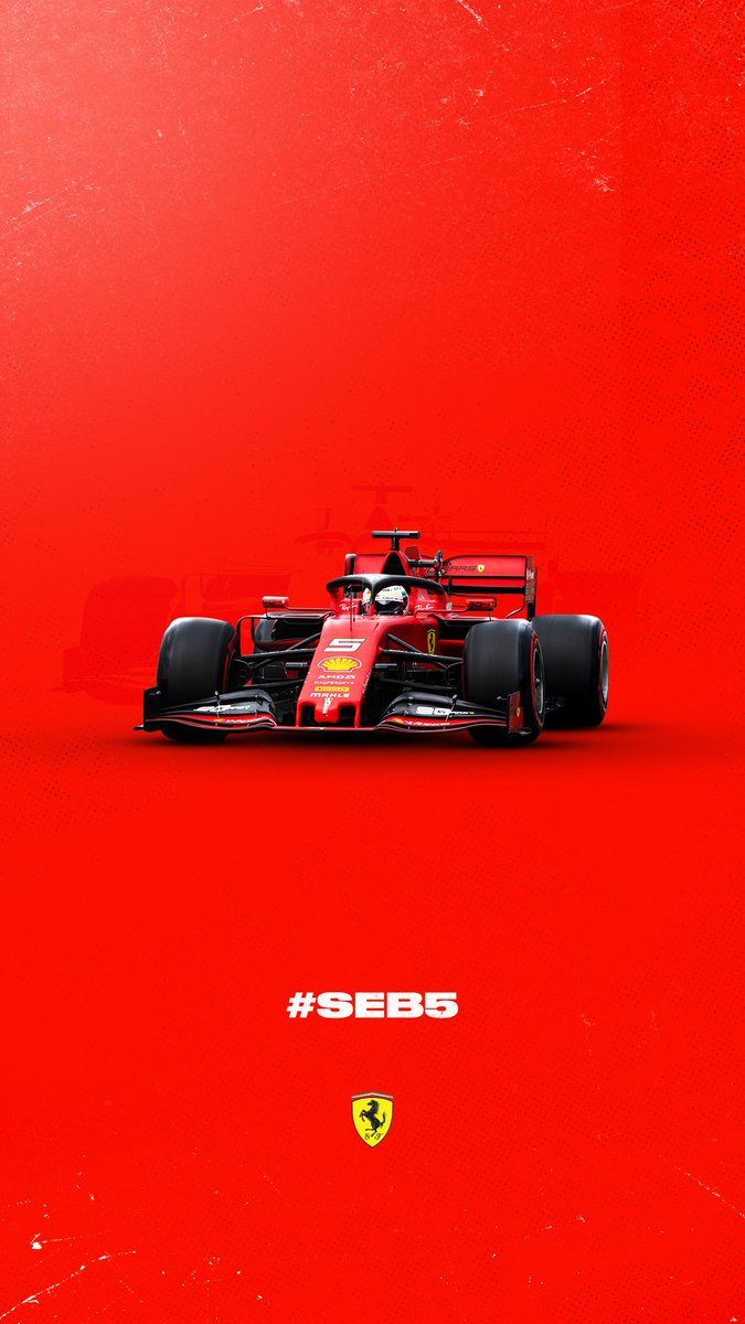 Ferrari F1 monoposto rossa, 675x1200 Verticale, Telefono