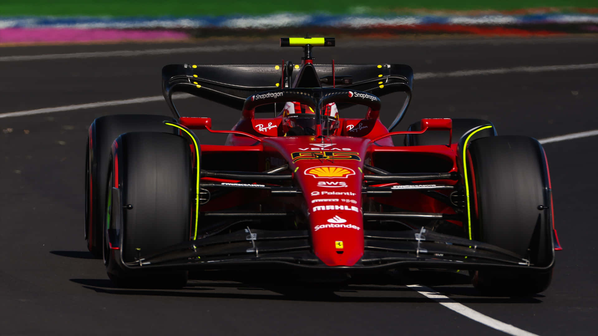 Monoposto Ferrari F1 rossa, 1920x1080 1080p, PC