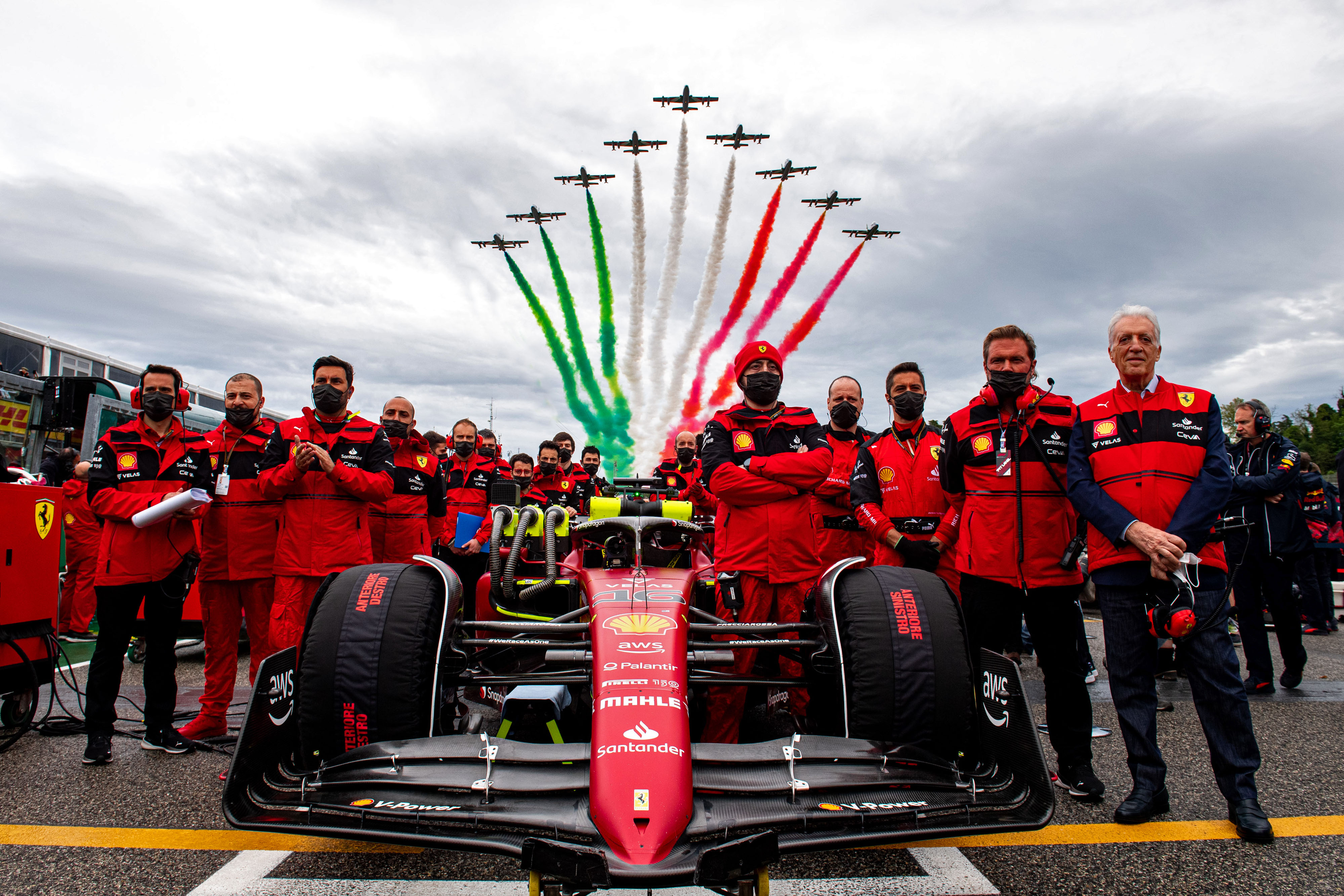 Team Ferrari F1 griglia, 4000x2667 4K Ultra HD, Monitor 4K