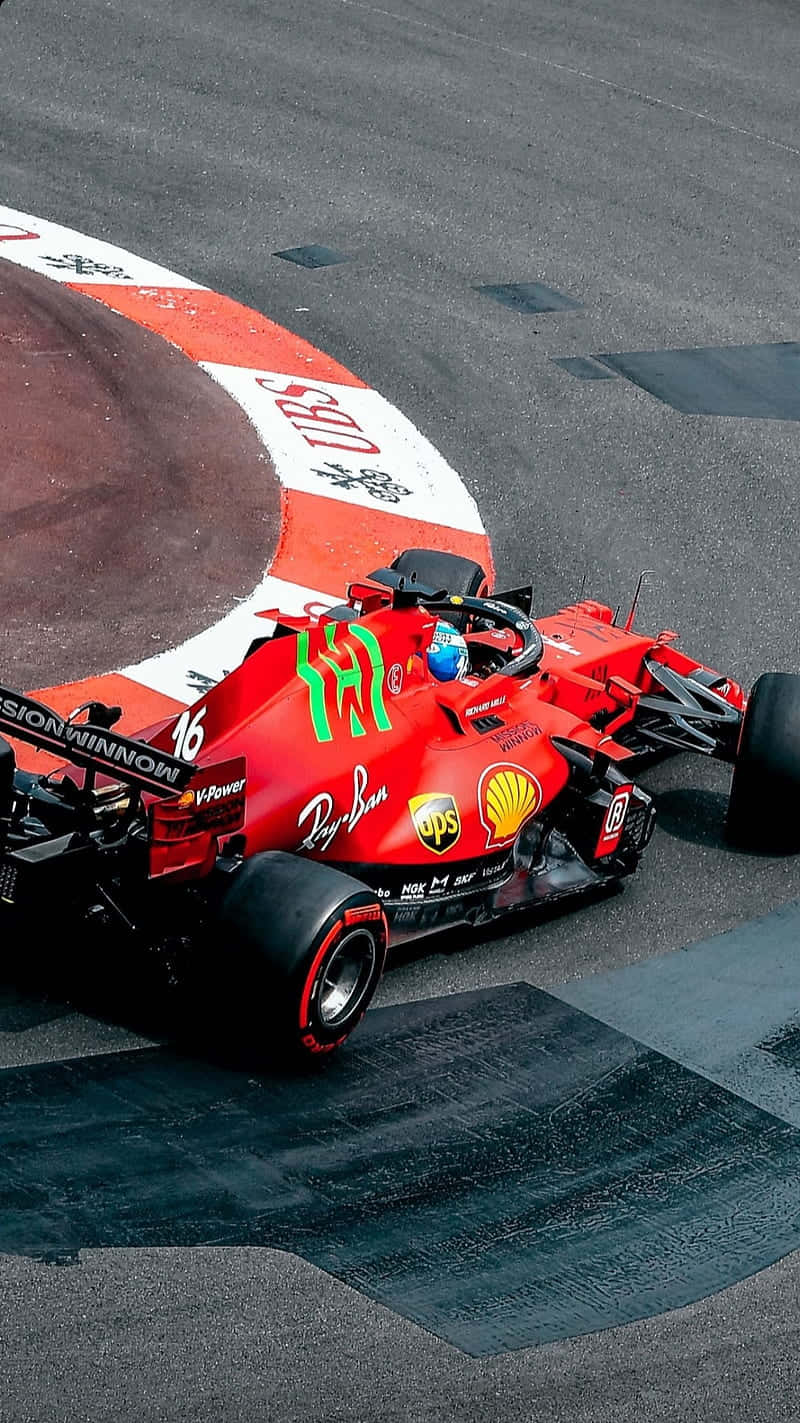 Ferrari F1 in pista, 800x1423 Full HD Verticale, Smartphone