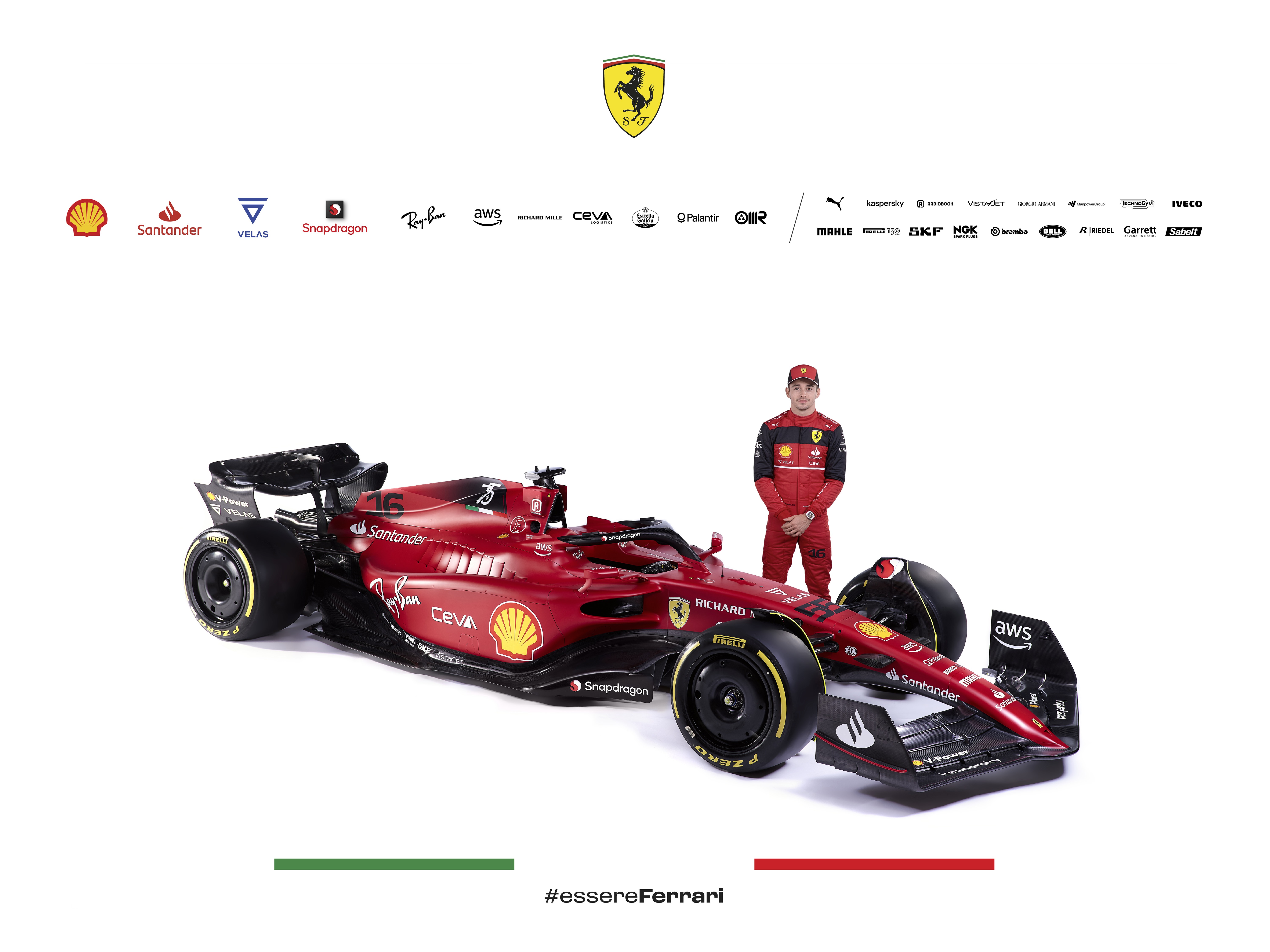 Ferrari F1-75 monoposto, 6000x4500 4K Ultra HD, Monitor 4K
