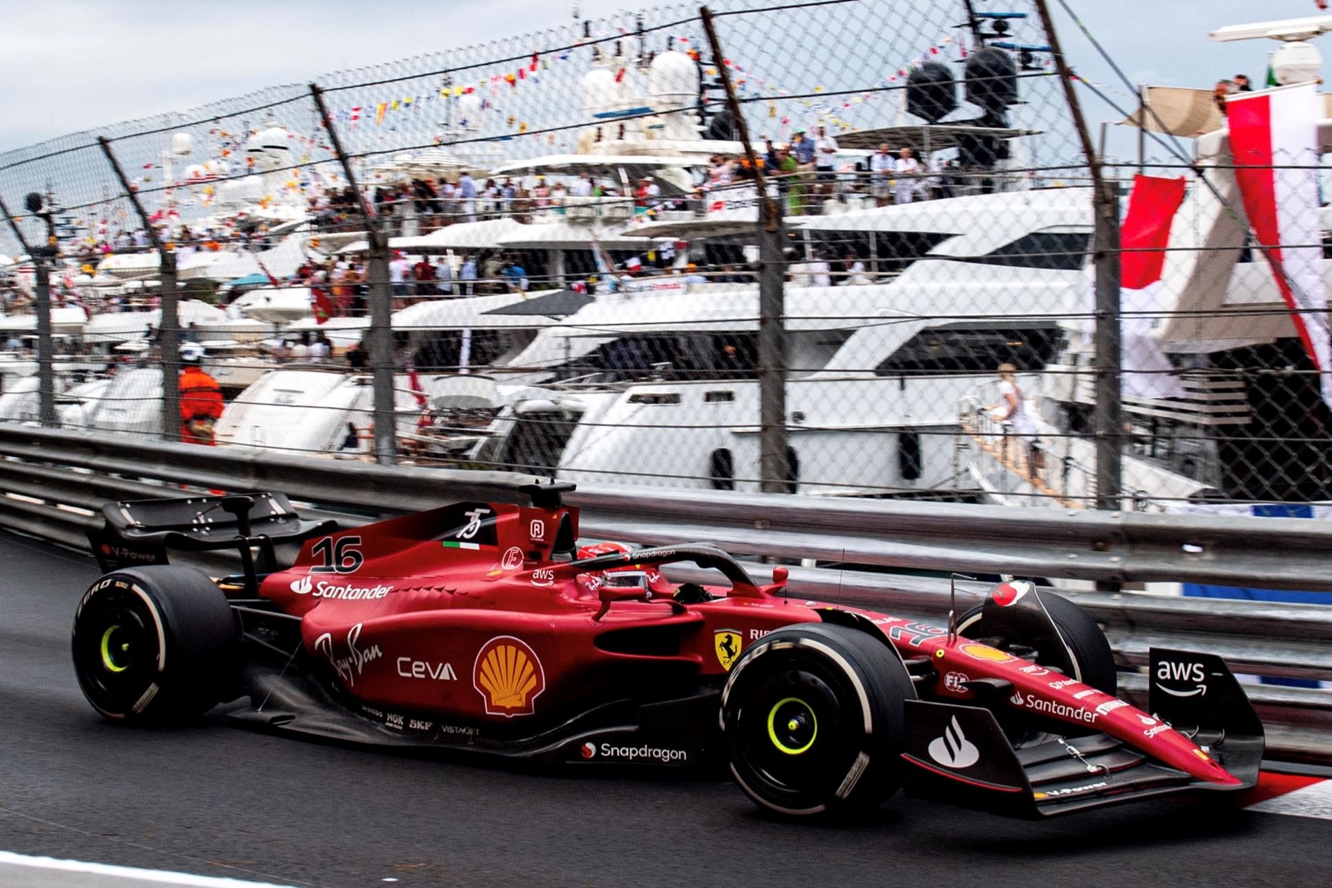 Ferrari F1 Monaco, 1923x1282 WUXGA, Desktop