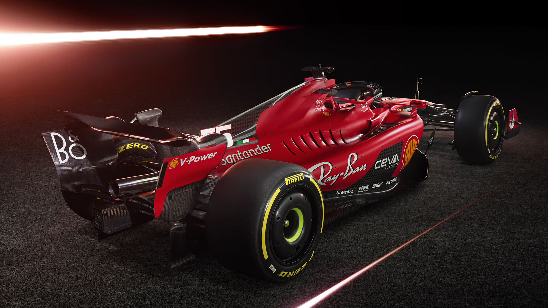 Monoposto Ferrari F1 rossa, 1920x1080 Full HD 1080p, Laptop