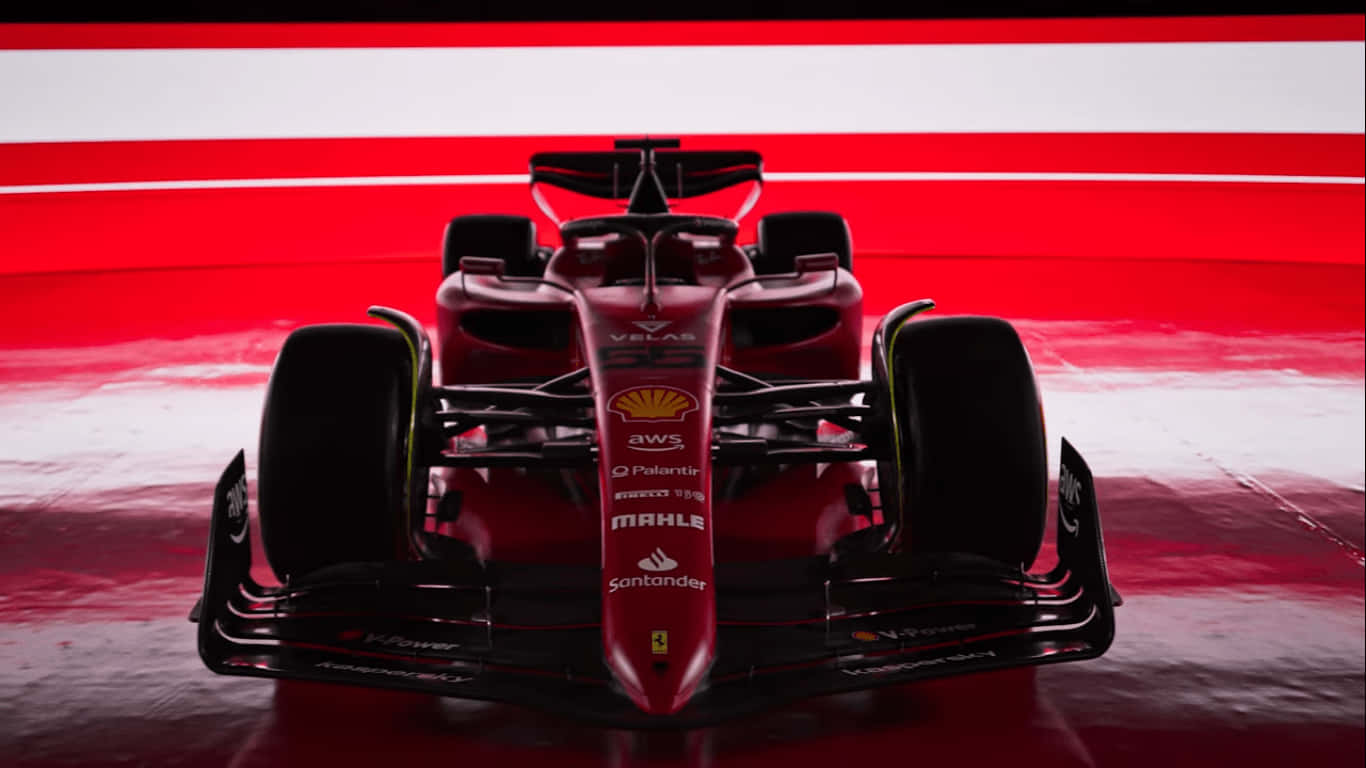 Auto Ferrari F1 rossa, 1366x768 HD, Desktop