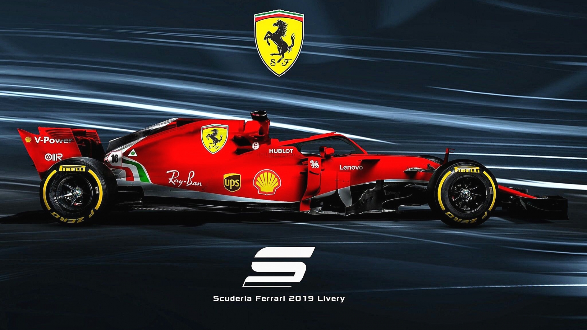 Monoposto Ferrari F1 rossa, 1920x1080 Full HD 1080p, Laptop