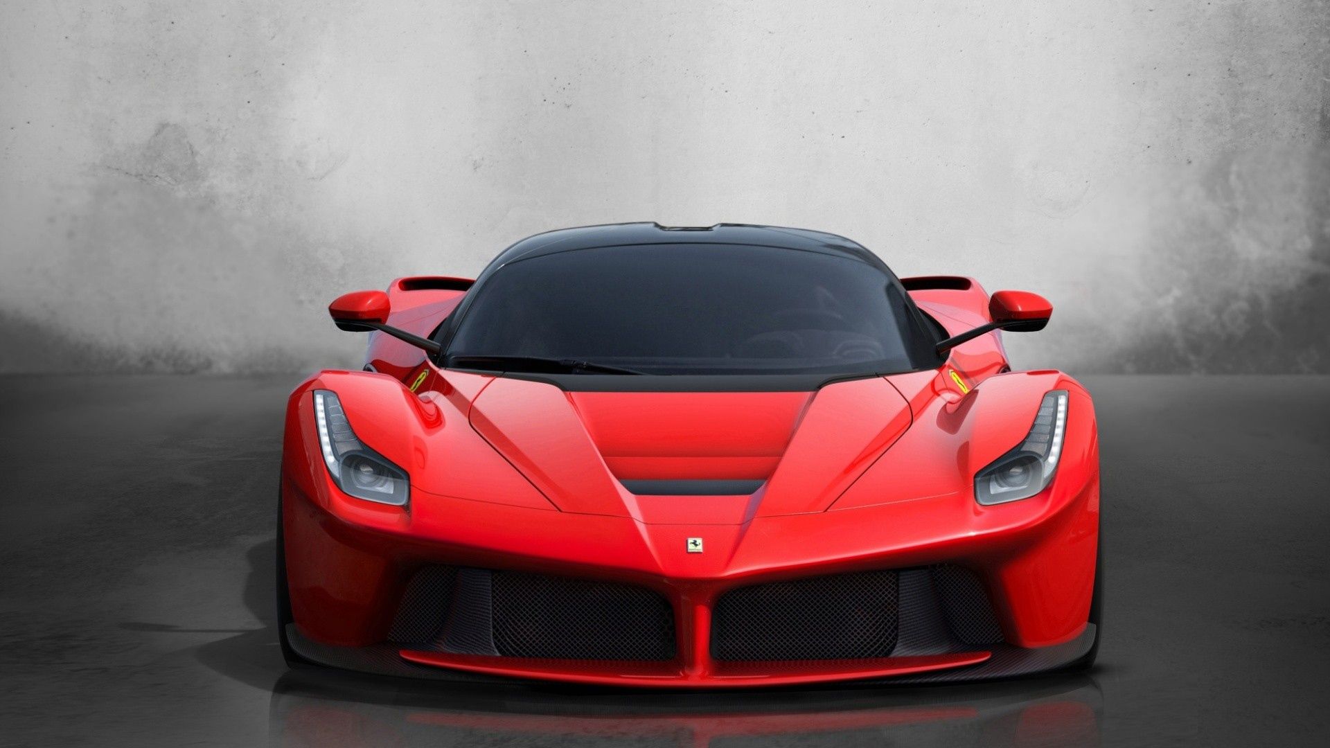Ferrari rossa vista frontale, 1920x1080 Full HD, Laptop