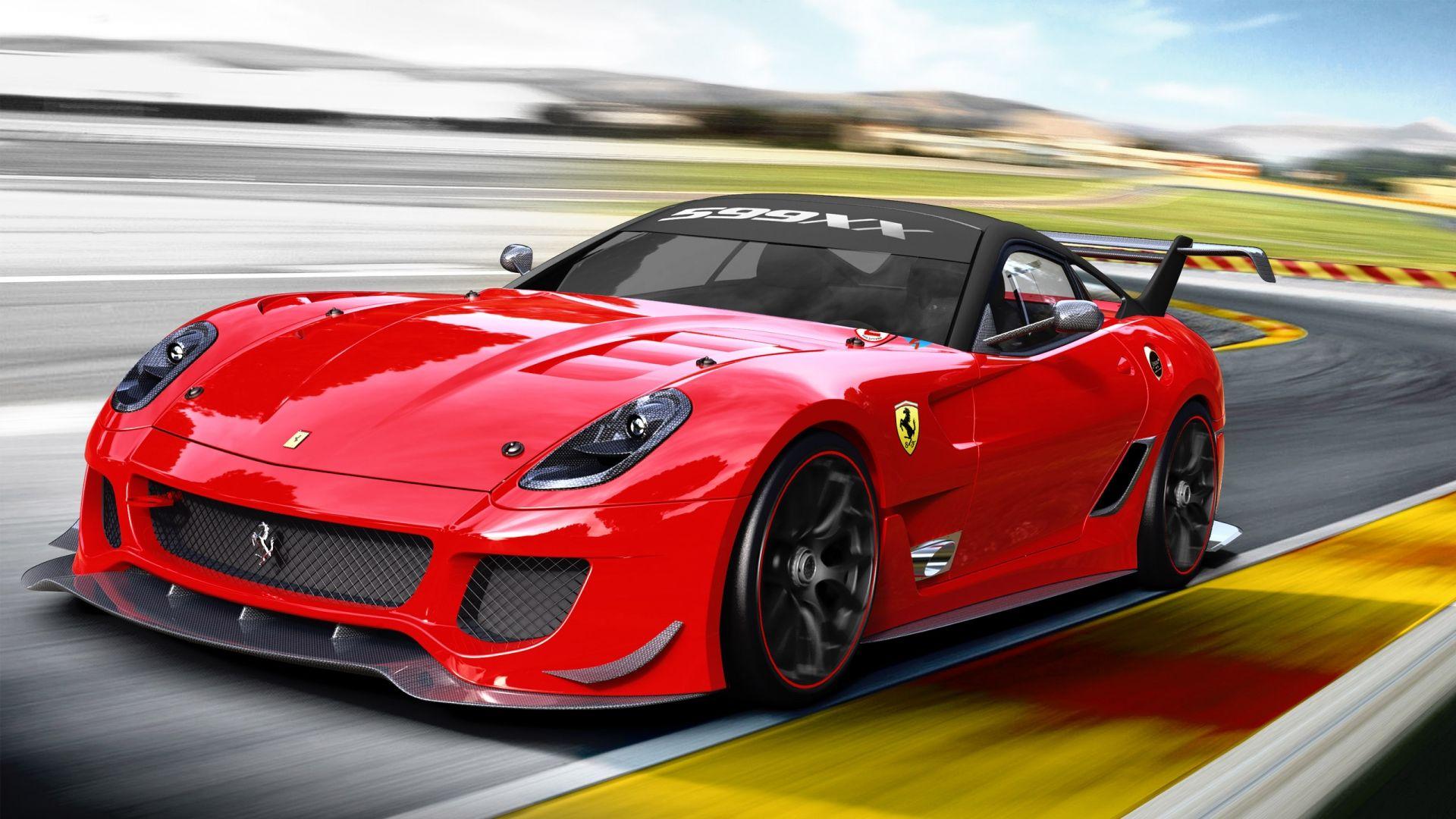 Ferrari rossa da corsa, 1920x1080 1080p, PC