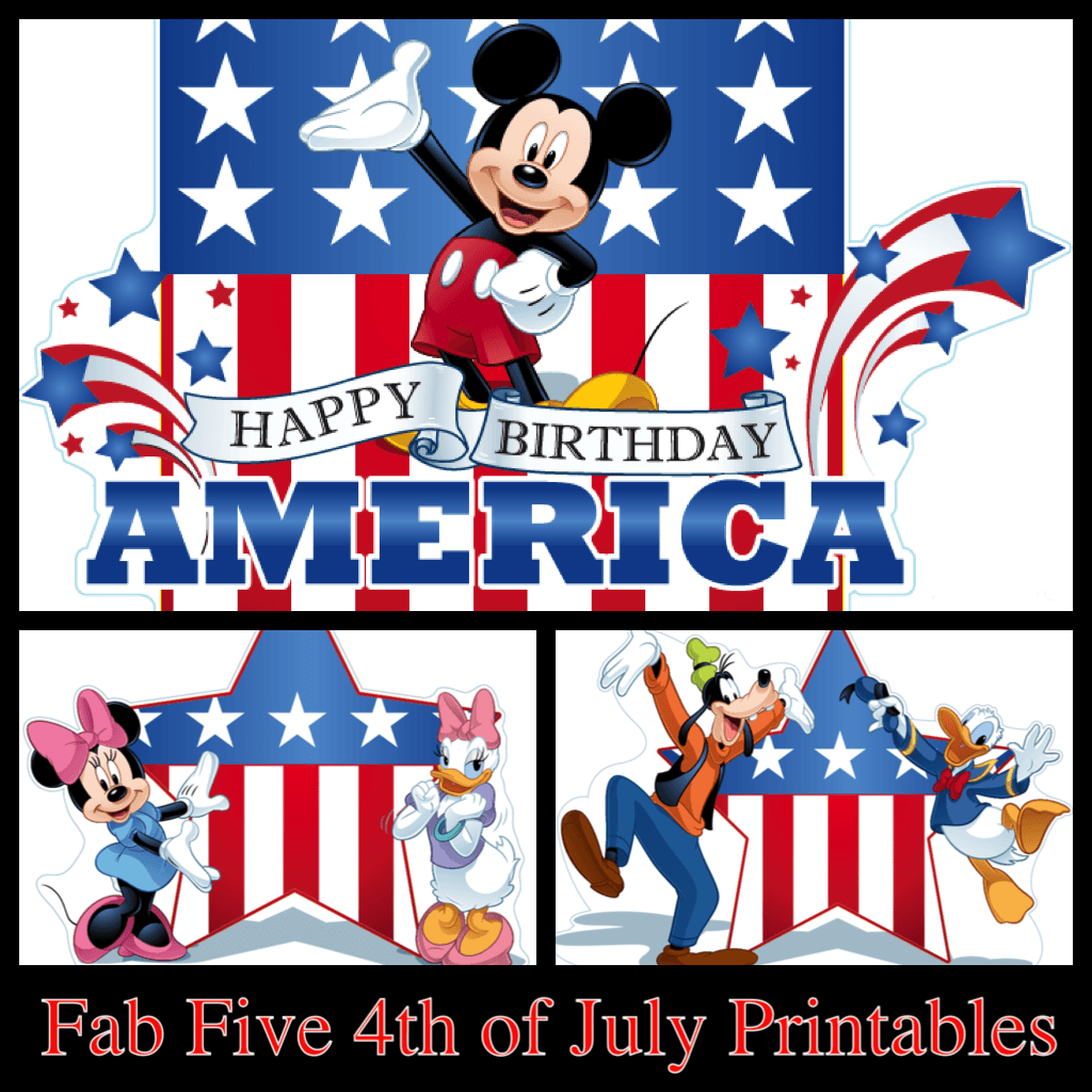 Mickey Mouse Disney festa America, classici d'animazione, 1024x1024 HD, PC