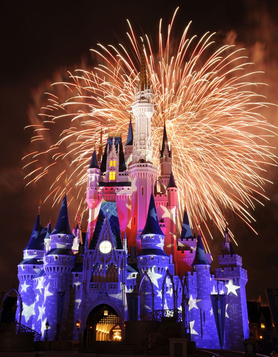 Castello Disney fuochi d'artificio, 900x1157 Verticale, OnePlus