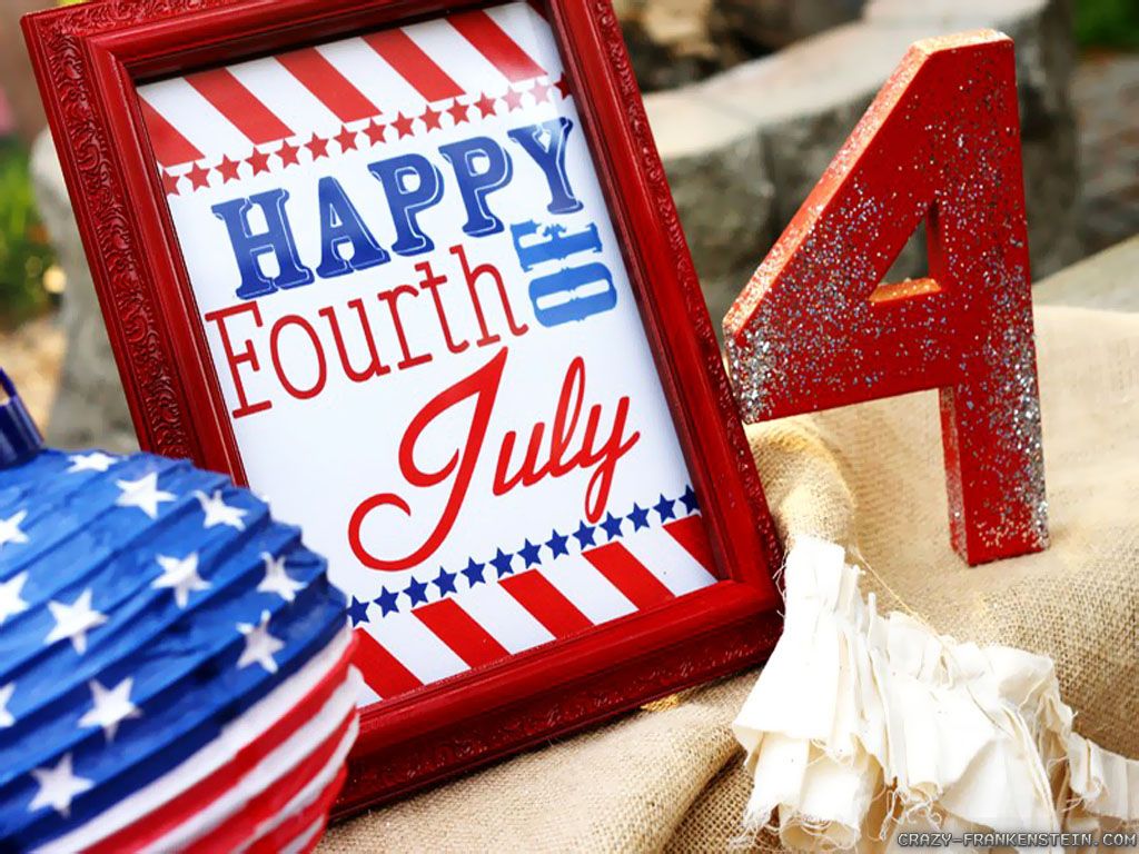 Cornice Happy Fourth of July, 1024x768 HD, PC