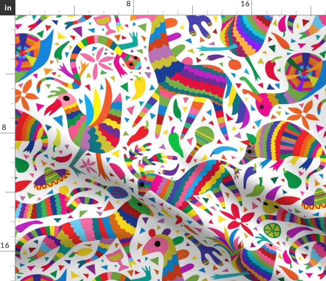 Piñata animali Otomi festa messicana, 1058x914 HD, iMac