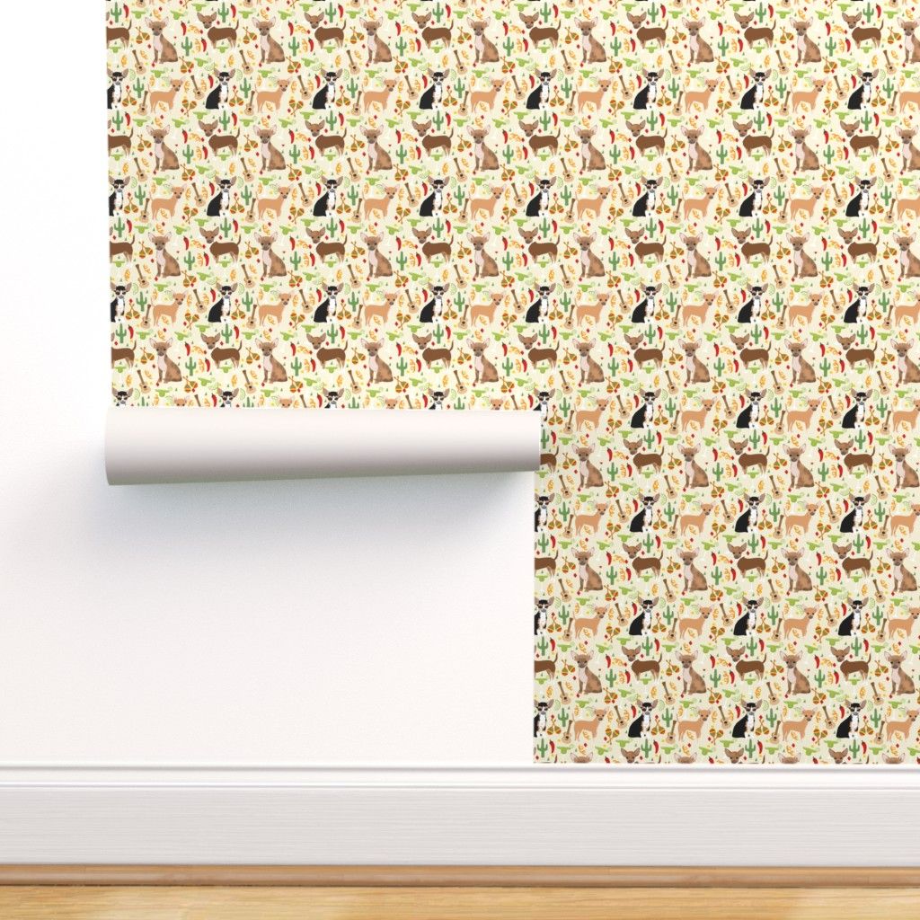 Chihuahua fiesta pattern tessuto, 1024x1024 HD, PC