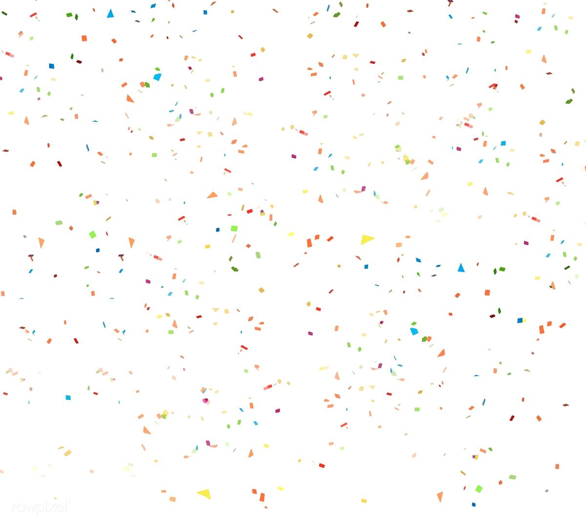 Coriandoli colorati sfondo bianco, 1200x1068 HD, Desktop