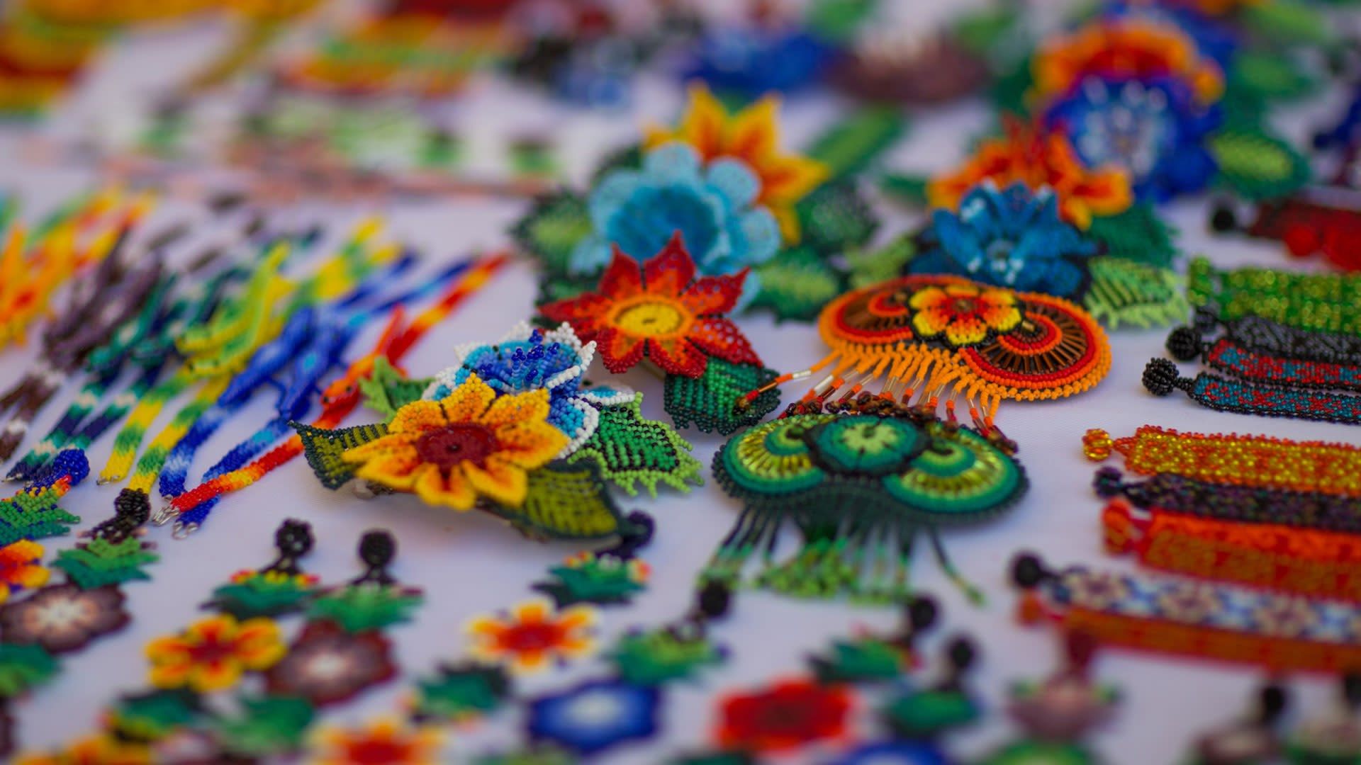 Artigianato messicano perline colorate, 1920x1080 1080p, PC Desktop