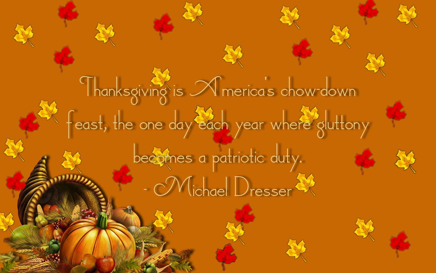 Zucche e citazione Thanksgiving, 1440x900 720p, MacBook Air