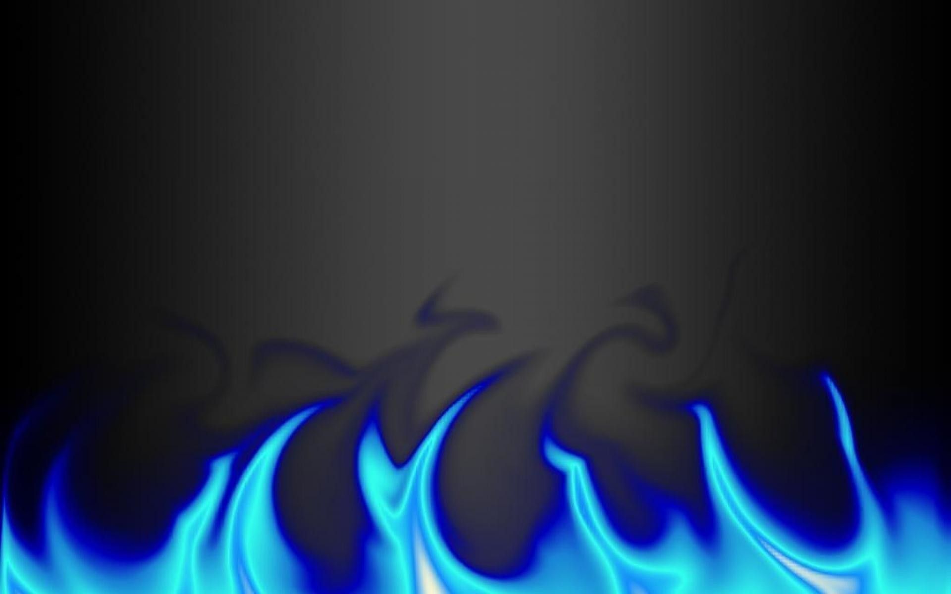 Fiamme blu su sfondo scuro, 1920x1200 Full HD+, Desktop
