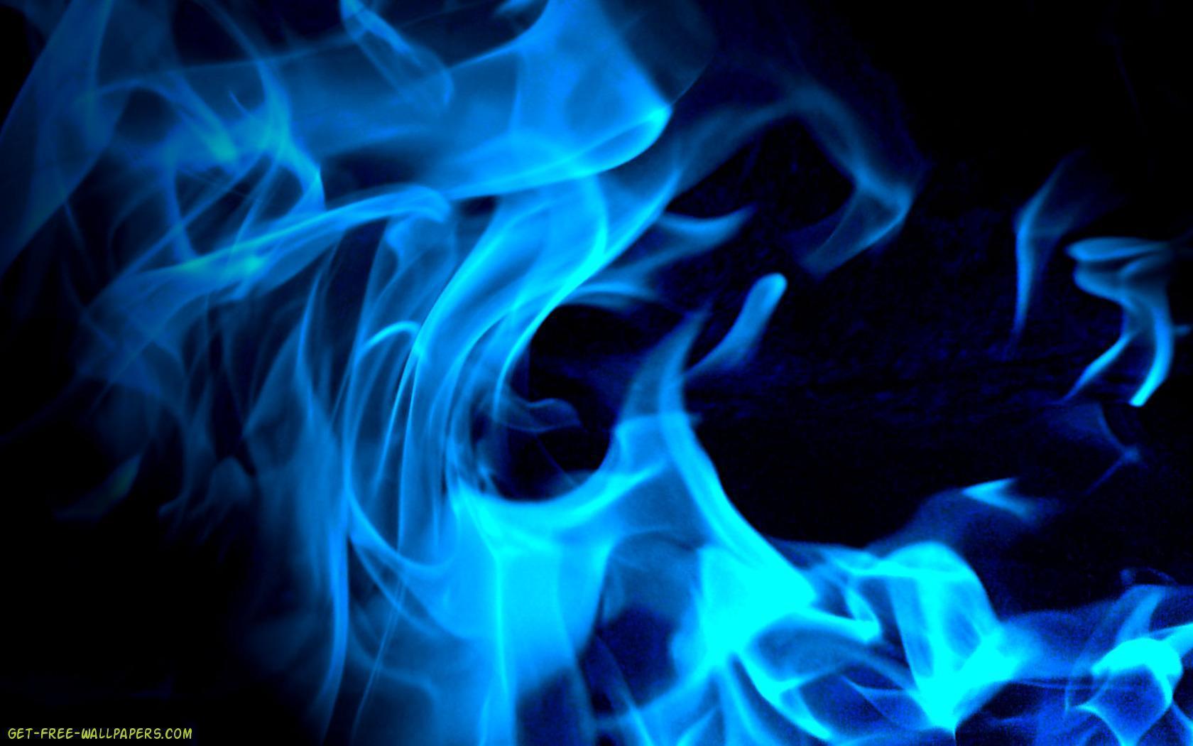 Fiamme blu astratte, 1680x1050 900p, PC