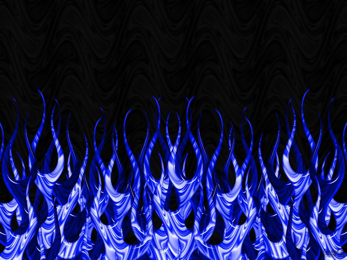 Fiamme blu su nero, 1181x886 HD, Desktop