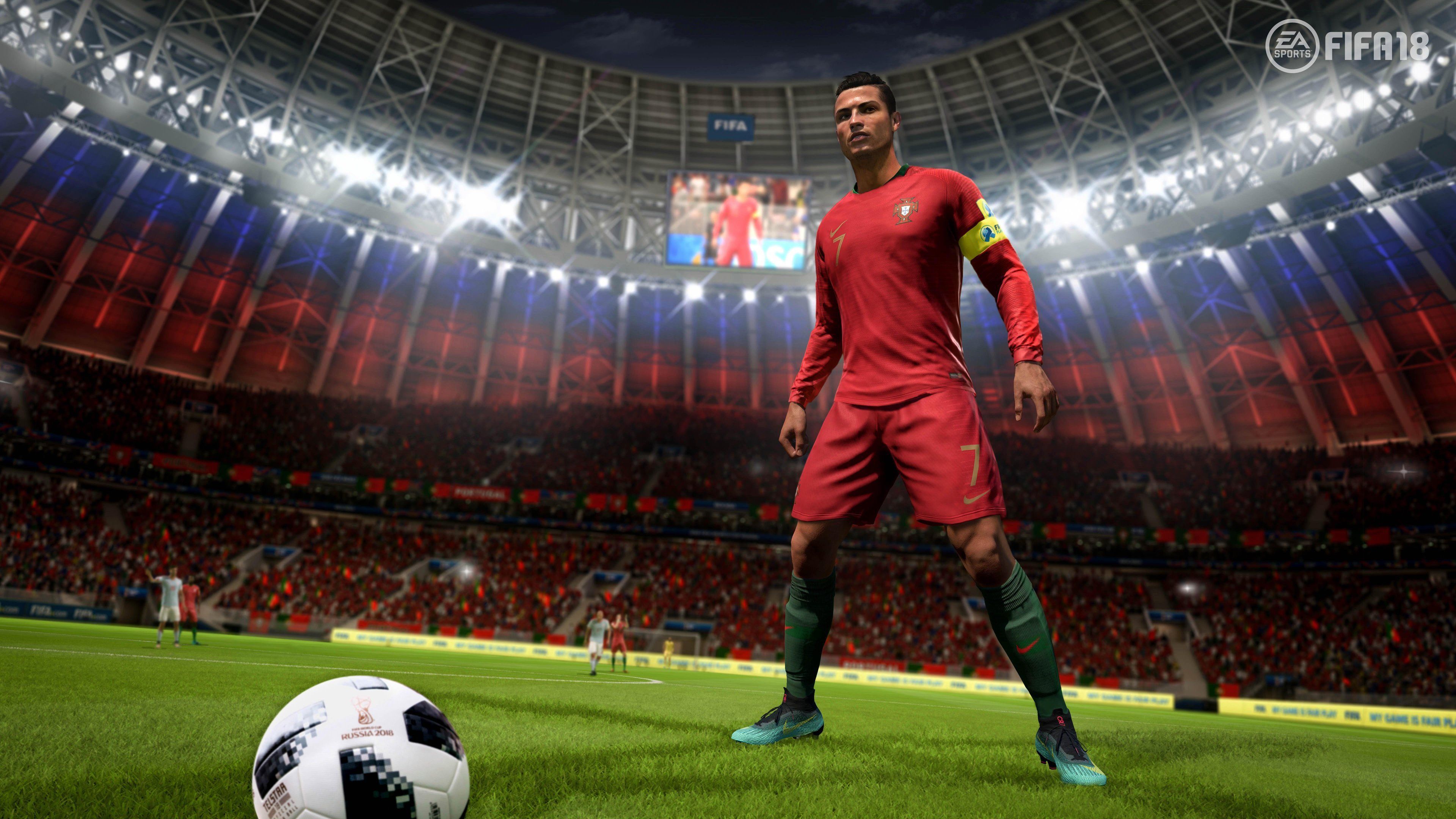 Cristiano Ronaldo FIFA 18, CR7, 3840x2160 Ultra HD, 4K TV