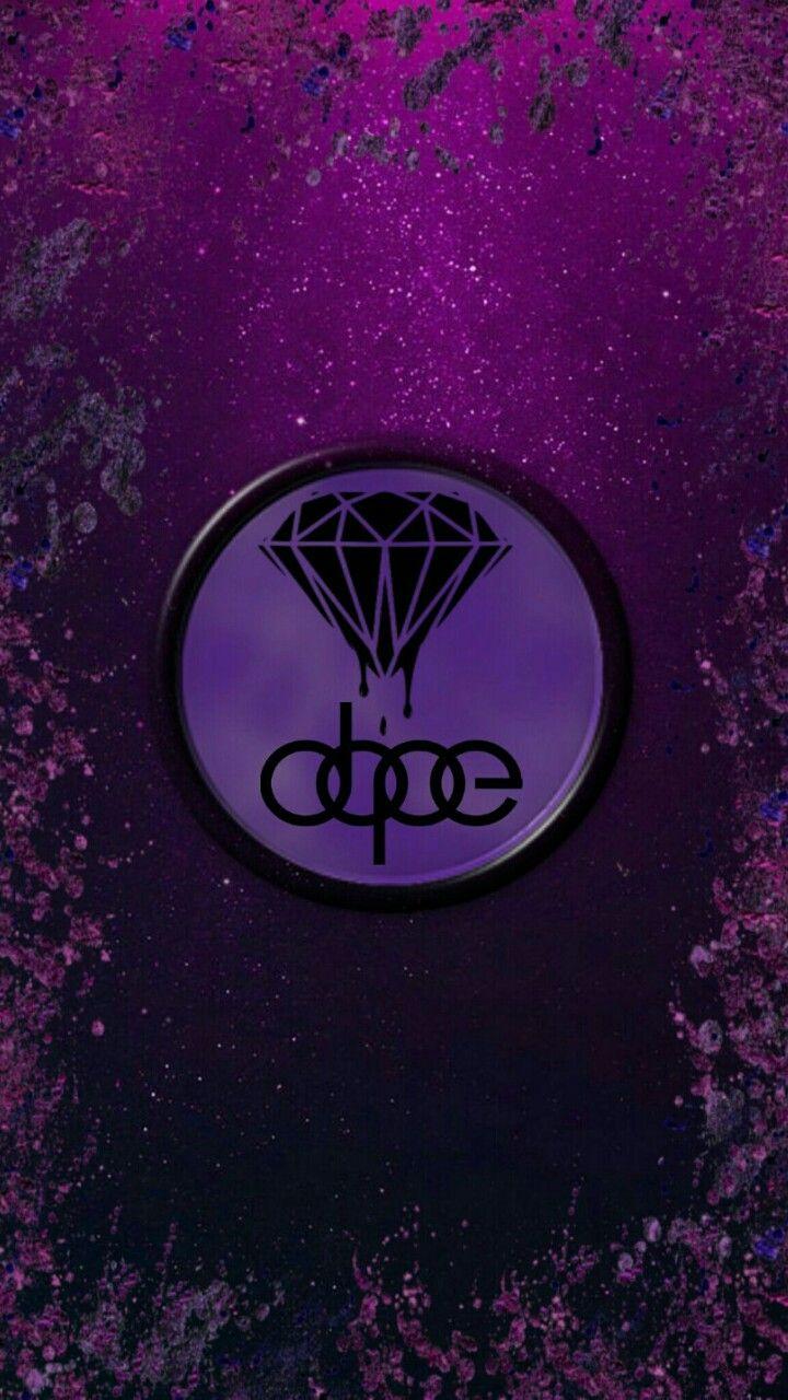 Logo Dope diamante viola, 720x1280 Verticale, OnePlus