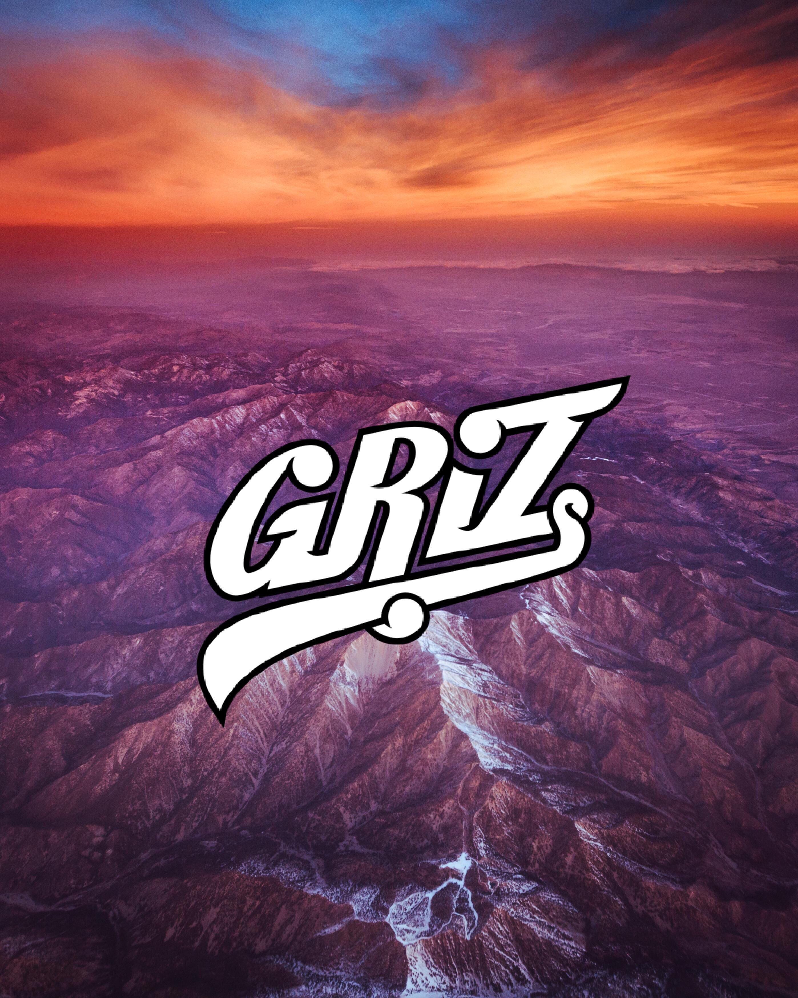 Logo GRiZ tramonto montagne, 2796x3495 Verticale, Mobile