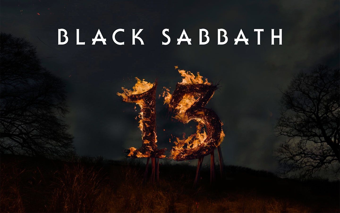Black Sabbath 13 fiamme, 1440x900 720p, Laptop