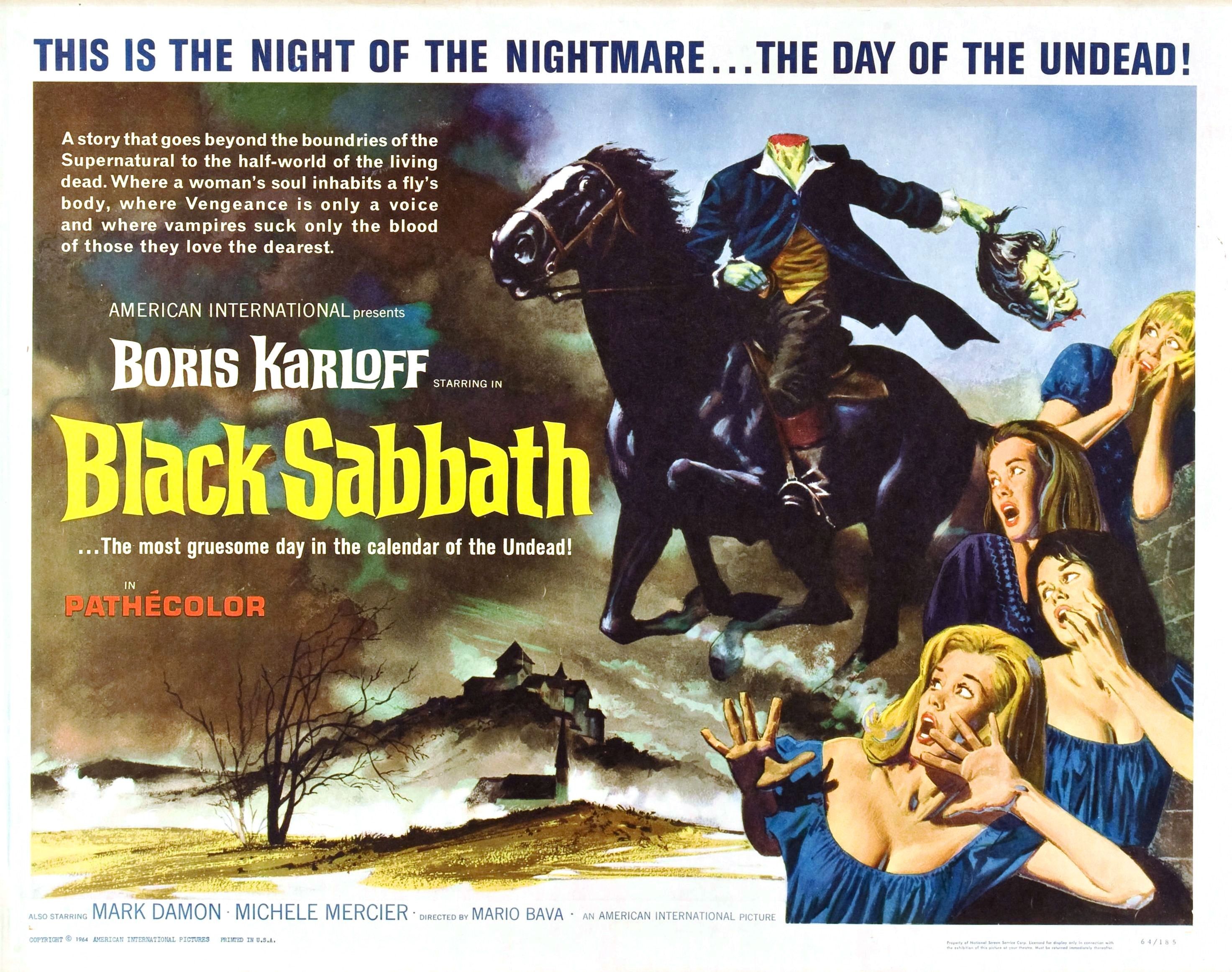 Poster film Black Sabbath, 2945x2324 2K, PC
