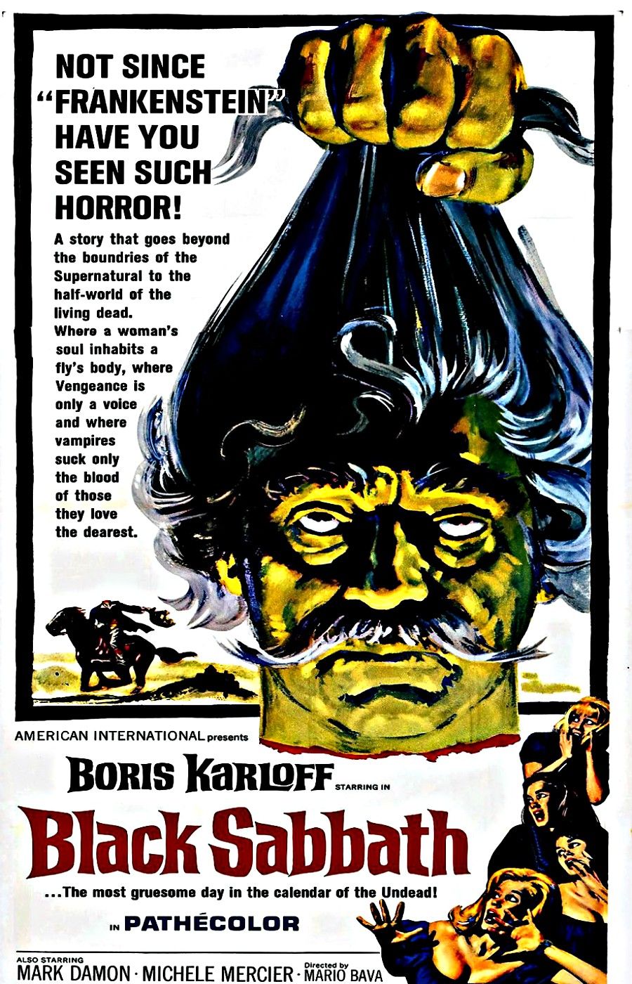 Poster horror Boris Karloff mostro, 900x1400 Full HD Verticale, Smartphone