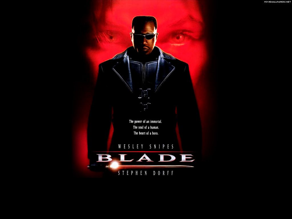 Blade con occhiali e spade, 1024x768 HD, Laptop