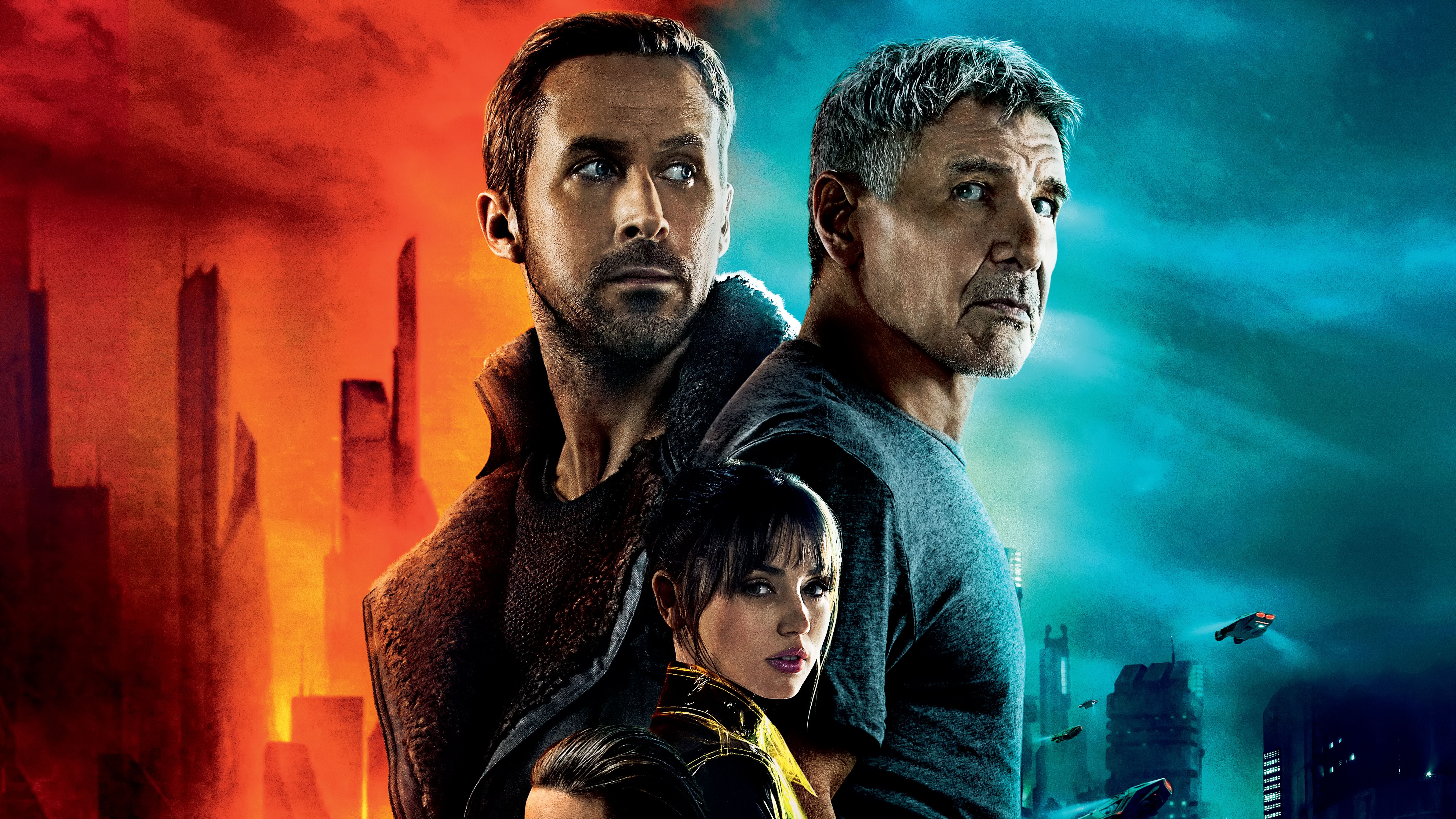 Blade Runner 2049 poster personaggi, 7680x4320 Ultra HD, Monitor 4K