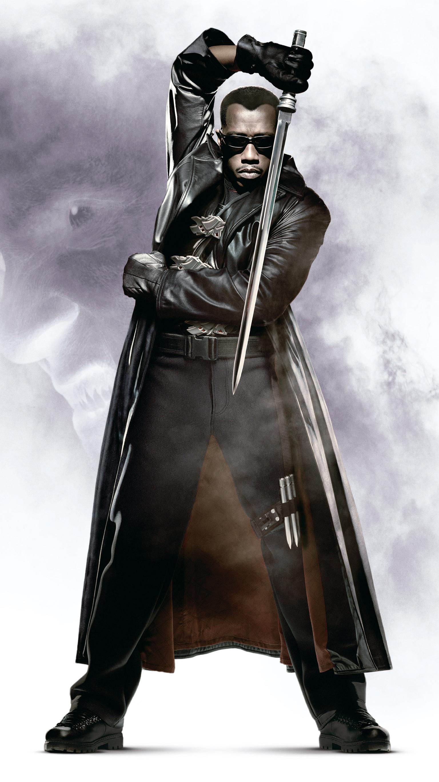 Blade con spada, cappotto lungo, 1536x2732 Full HD Verticale, Smartphone