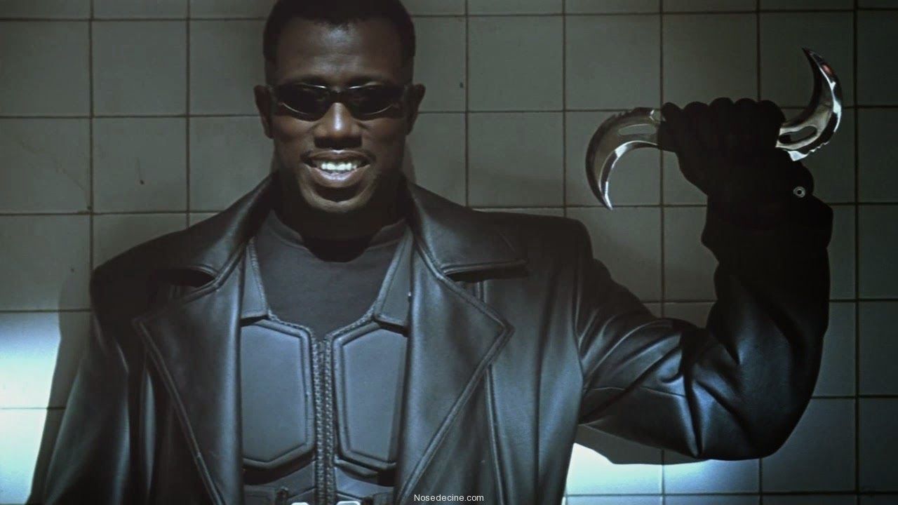 Blade Trinity poster Wesley Snipes, 800x1200 Verticale, Telefono